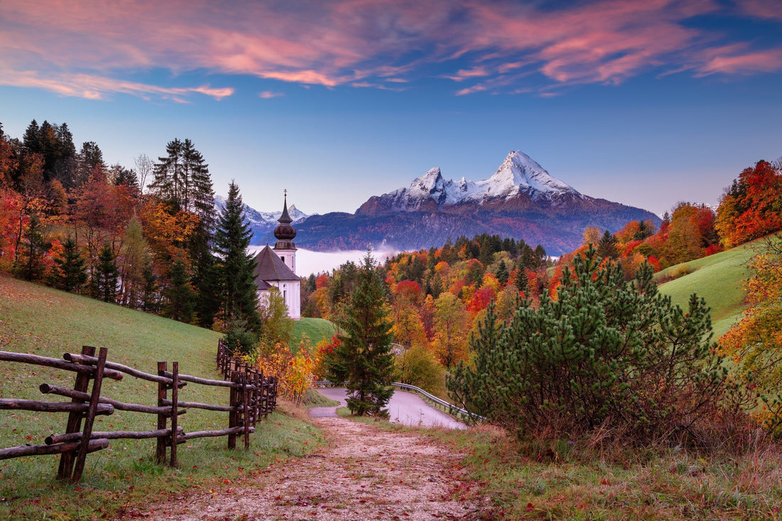 Autumn in the Bavarian Alps: A Living Postcard
