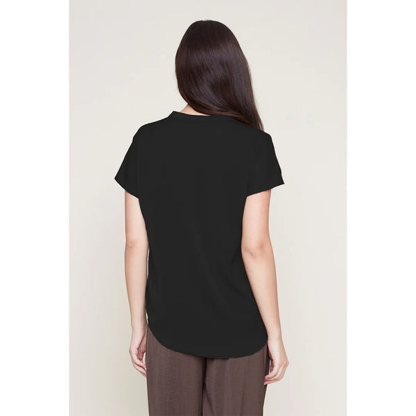 Renuar Collection Short Sleeve V Neck Top, Style #R5016