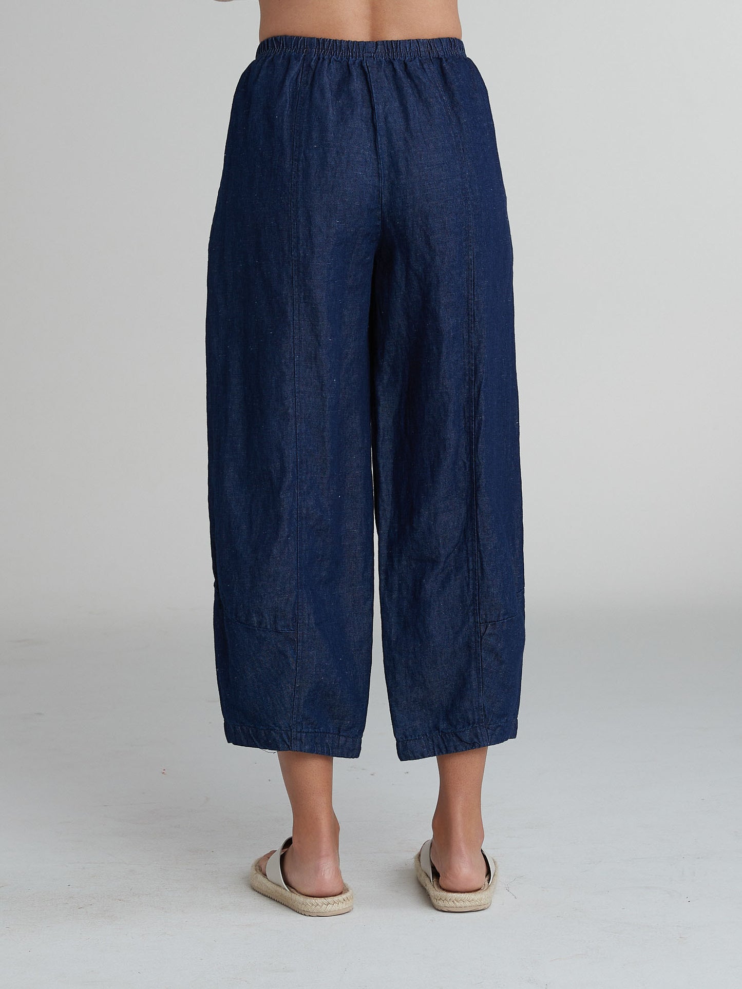 Cut Loose Flax Denim Lantern Pant, Style #0452388
