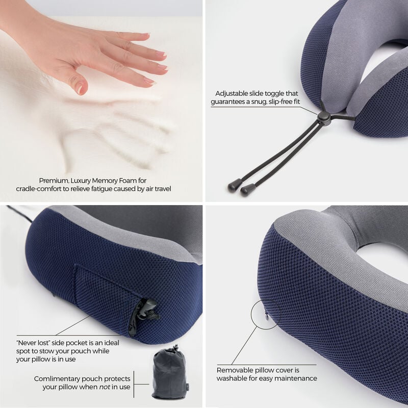 Travelon Transit Premium Neck Pillow, Style #13682