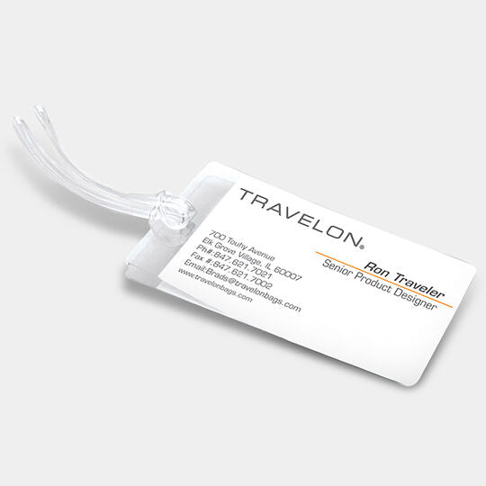 Travelon Set of 3 Self-Laminating Luggage Tags, Style #19330
