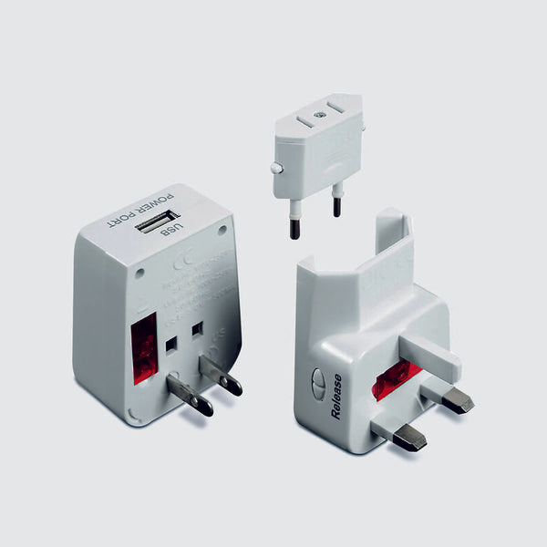 Travelon Worldwide Adapter and USB Charger, Style #19658