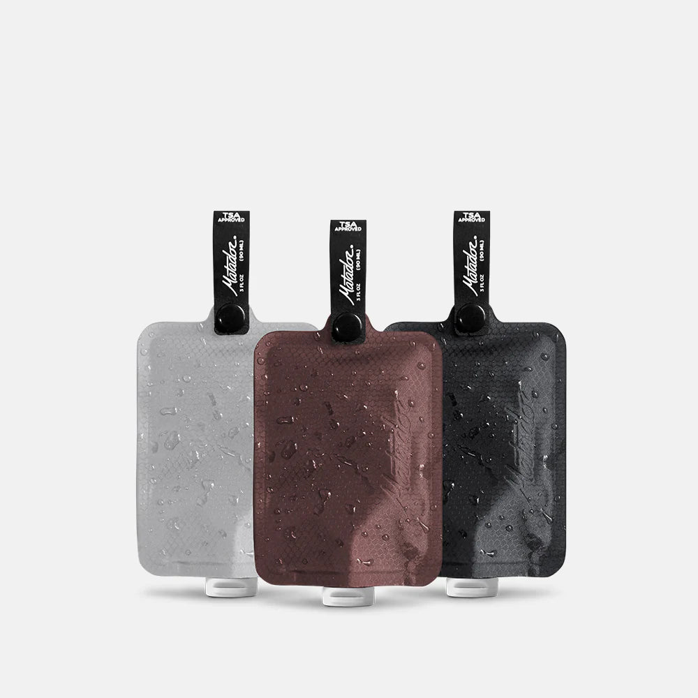 Matador Flatpak™ Toiletry Bottle 3-Pack, Style #MATFPB3001