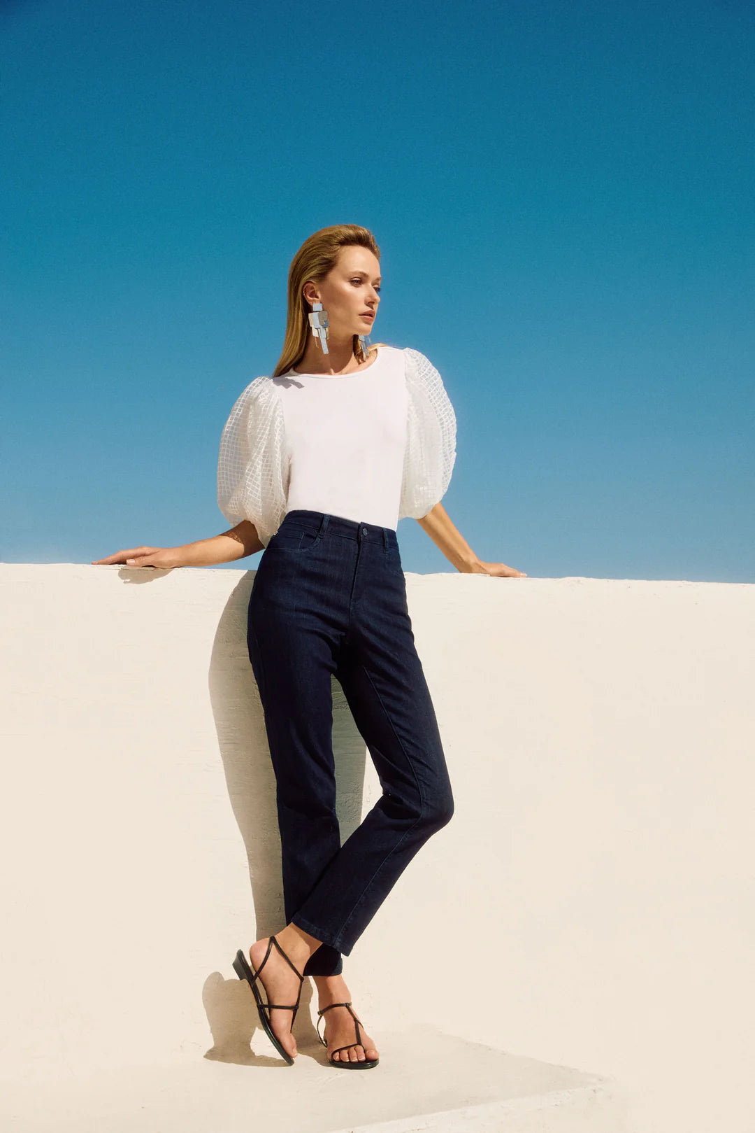 Joseph Ribkoff Ankle-length Slim Jean, Style #251966