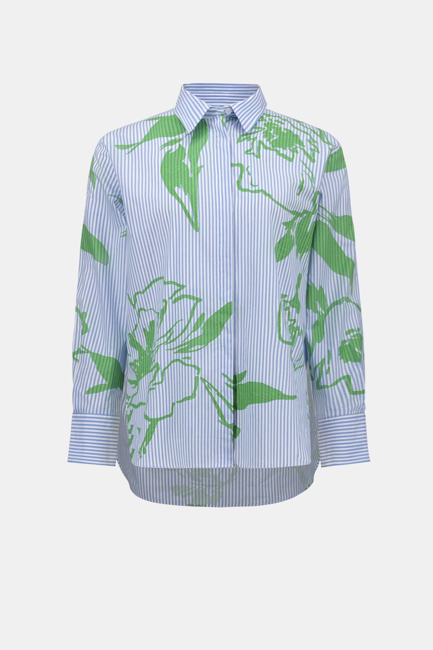 Joseph Ribkoff Floral Striped Casual Shirt, Style 262951
