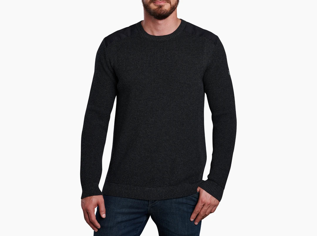 Kuhl Sweater Poly-Wool Size: Men Large Grey Heather