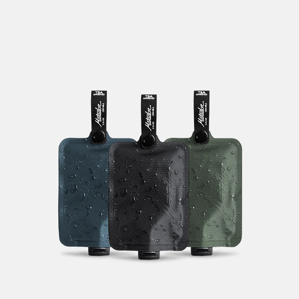 Matador Flatpak™ Toiletry Bottle 3-Pack, Style #MATFPB3001