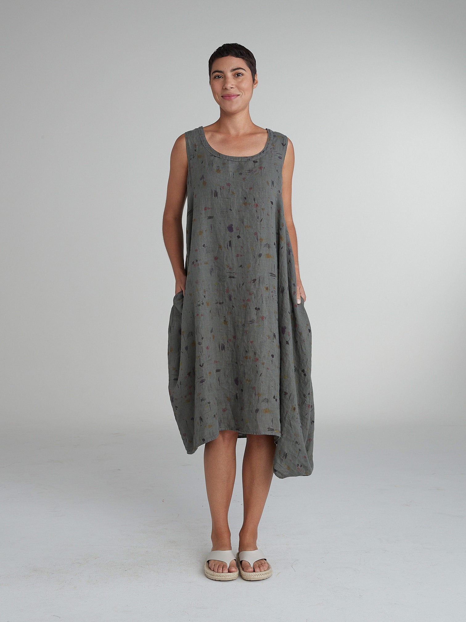 cut loose bubble dress Cut Loose Graffiti Floral Button Bubble Dress, Style #4630237 Adventure Clothing