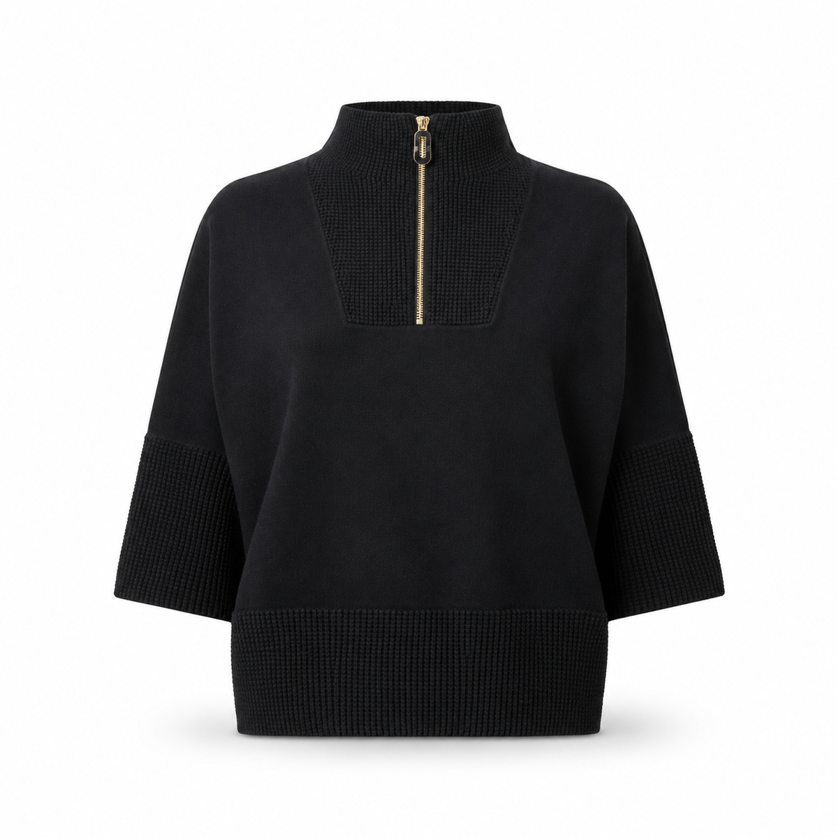 Joseph Ribkoff Brushed Viscose And Nylon Funnel-Neck Sweater