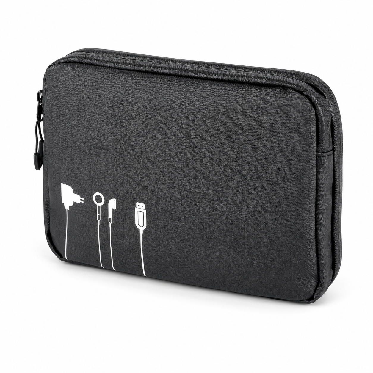 Troika Waterproof Zipper Tech Accessory Organizer