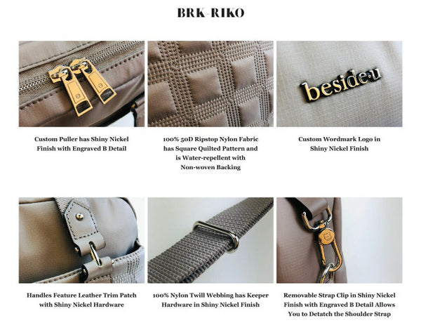Beside·U® JAYDE Crossbody Bag, Style #BRK2005