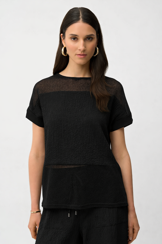 Joseph Ribkoff Casual Hip-length Pullover, Style 261247