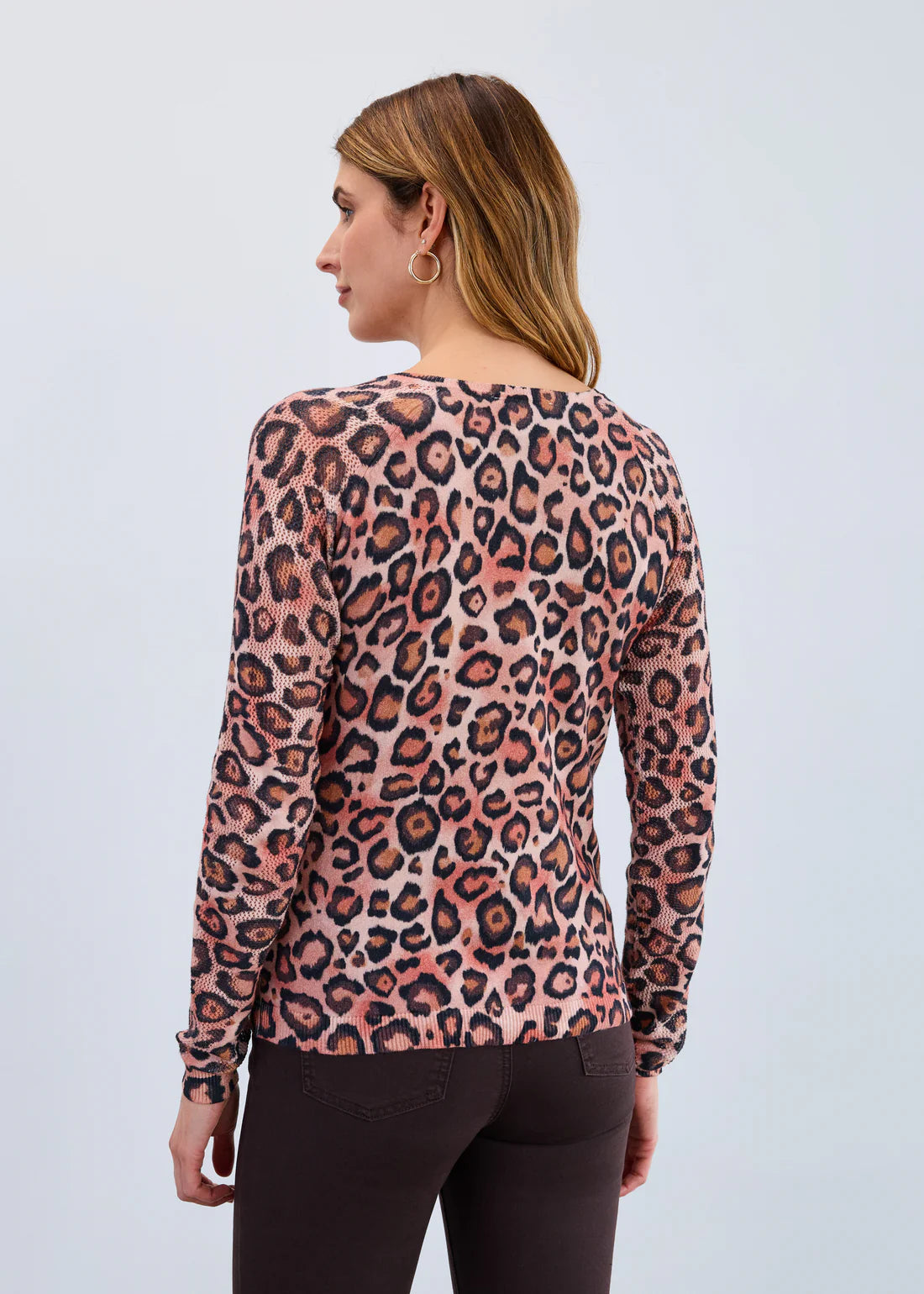 FDJ V-Neck Pointelle Sleeve Sweater, Style #1542314