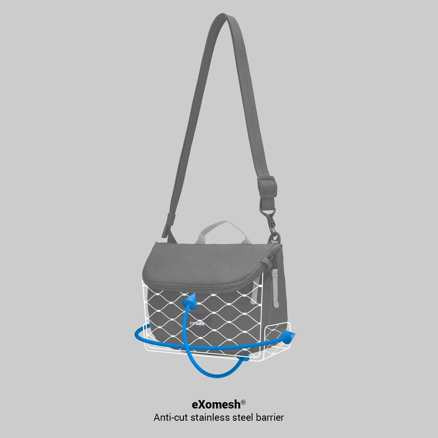 Pacsafe® GO Saddle Crossbody, Style #3514