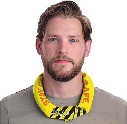 Koolgator Premium Cooling Neck Wrap, Style #CLNWR-R