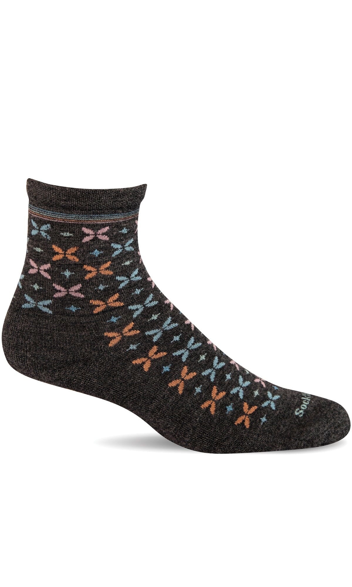 Sockwell Women's Jumping Jacks | Quarter Length Essential Comfort Socks, Style #LD239W