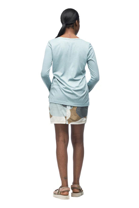 Indyeva LUNA - Long Sleeve, V-Neck Top, Style #INDT0027