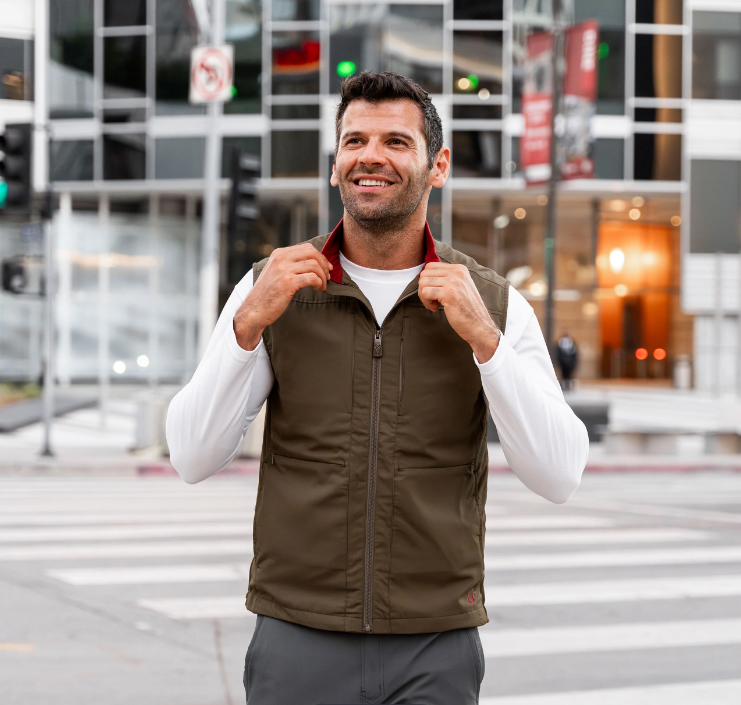 SCOTTeVEST Men's 101 Travel Vest, 9 Concealed Pockets, Anti-Pickpocket