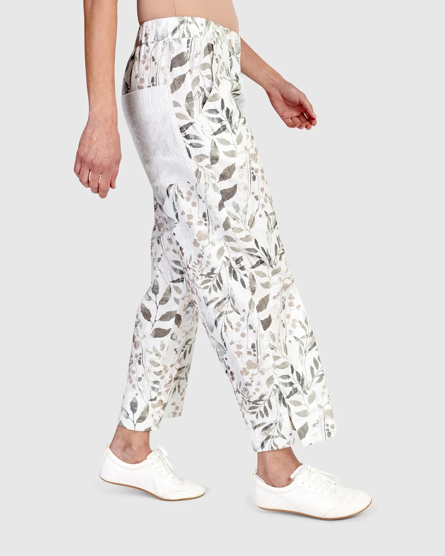 Alembika Flora Linen Pants, Style #RP259F