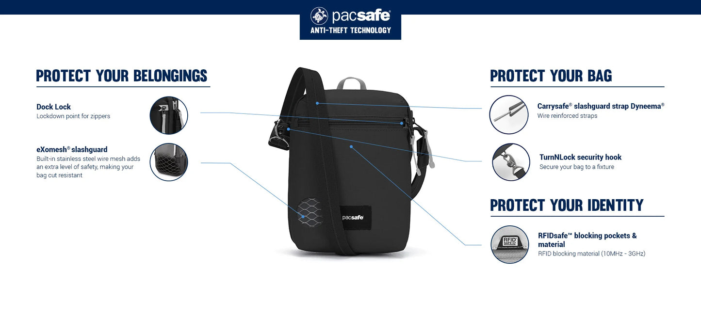Pacsafe® Go Festival Crossbody, Style #35170