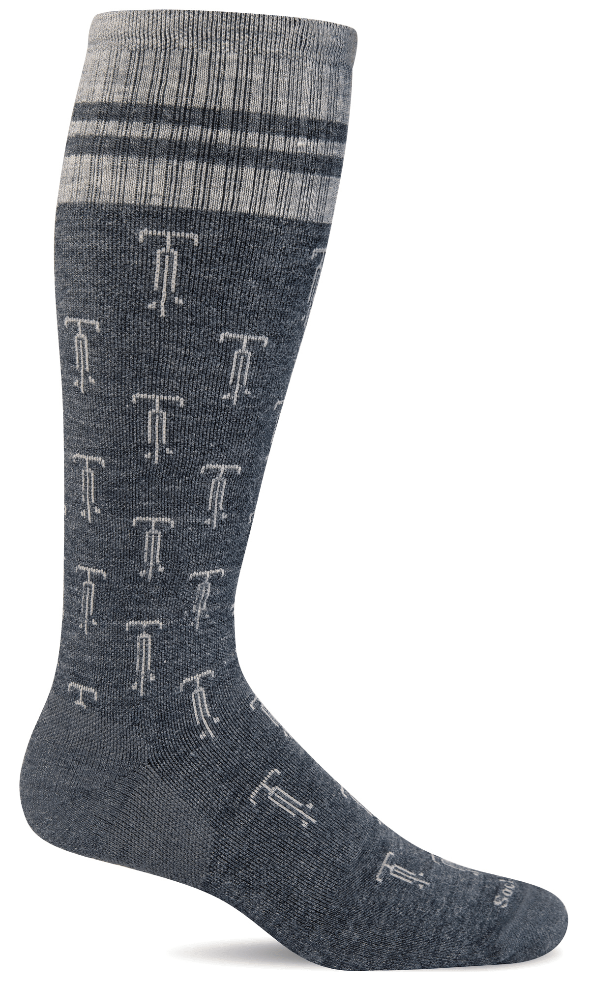 Sockwell Men's Joy Ride | Moderate Graduated Compression Socks, Style #SW122M
