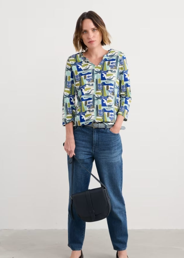 Seasalt Kellow 3/4 Sleeve Top, Style #WM38087