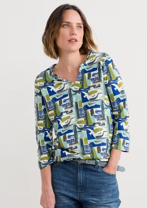 Seasalt Kellow 3/4 Sleeve Top, Style #WM38087