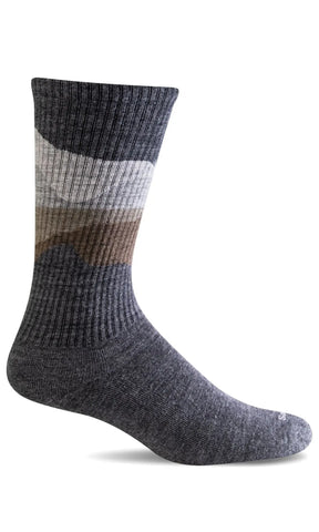 Sockwell Men's Shadow Mountain Crew | Moderate Graduated Compression Socks Sockwell
