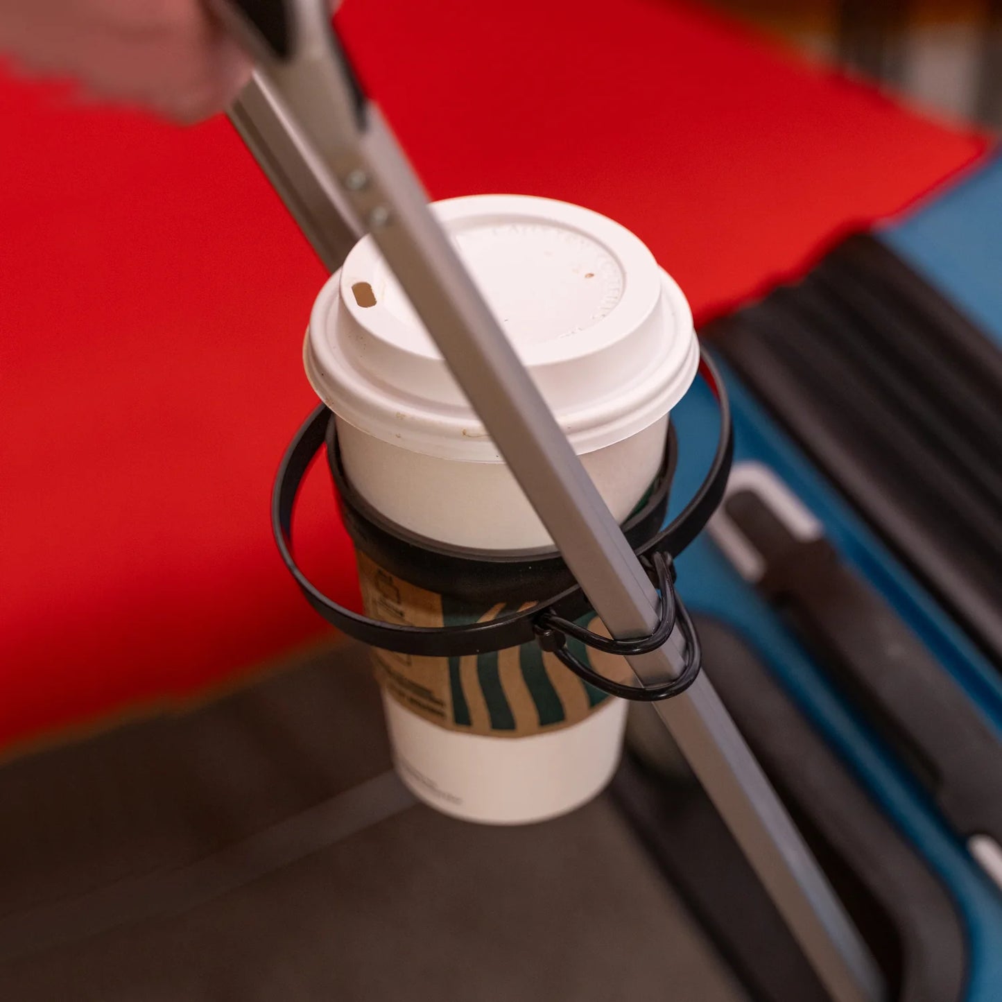 Kikkerland Suitcase Cup Holder, Style #TT65