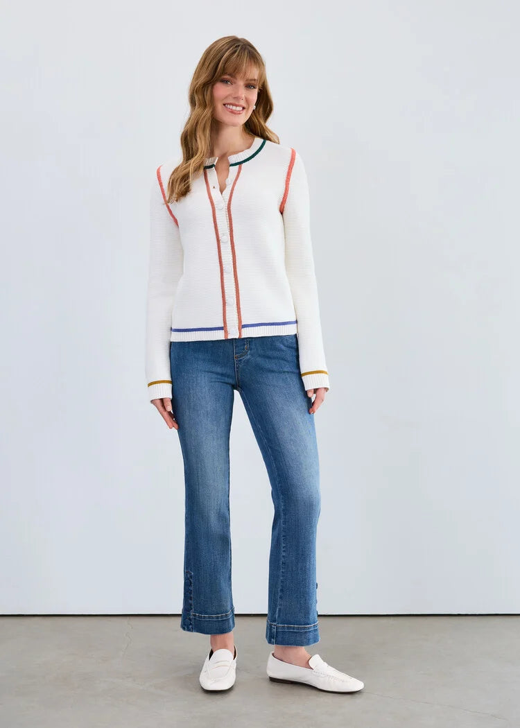 FDJ Tipping Cardigan, Style #1363882