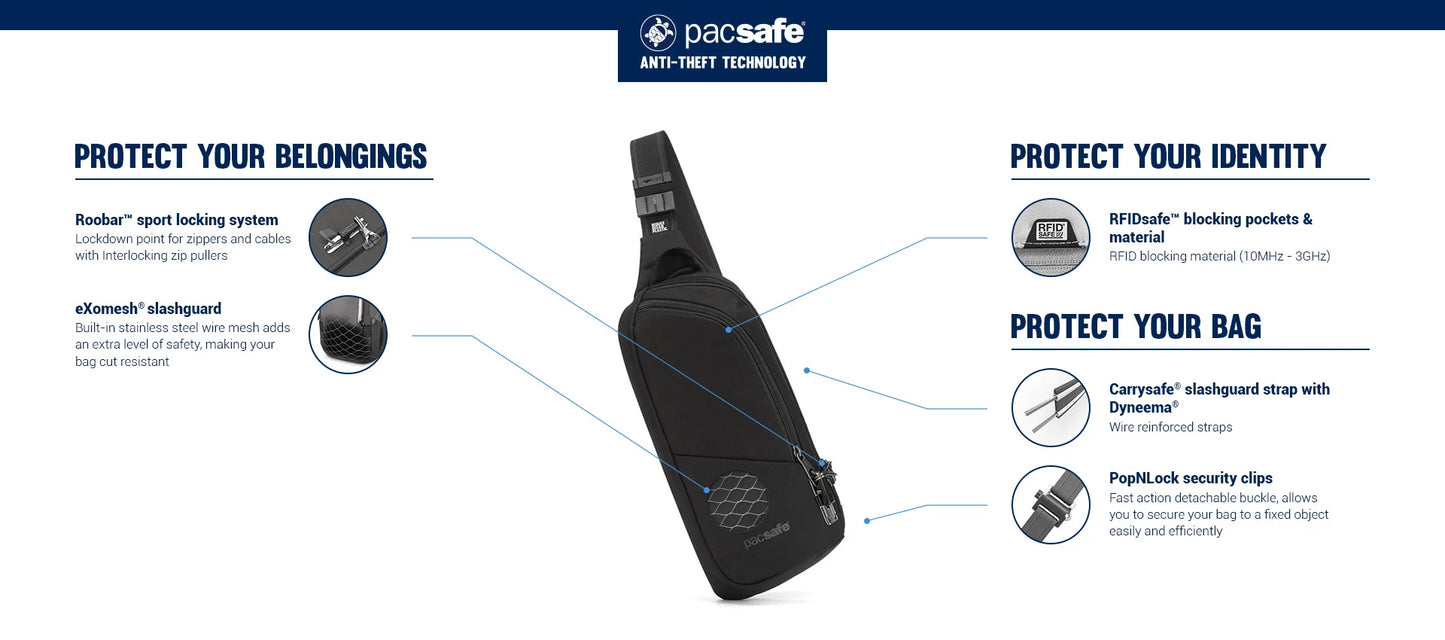 Pacsafe® Vibe 150 sling pack, Style #60161