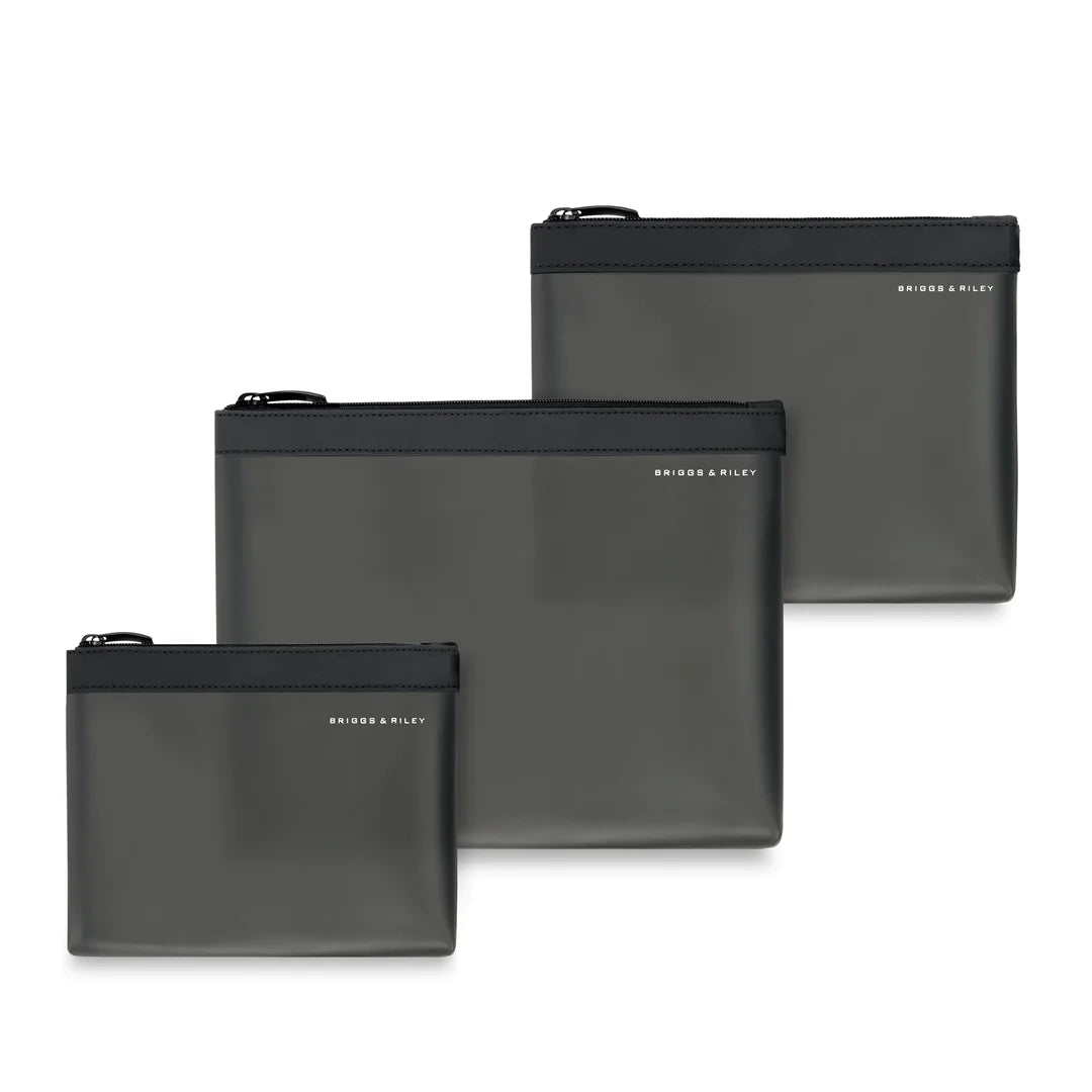 Briggs & Riley Translucent Pouch Set, Style #XN121 Briggs & Riley