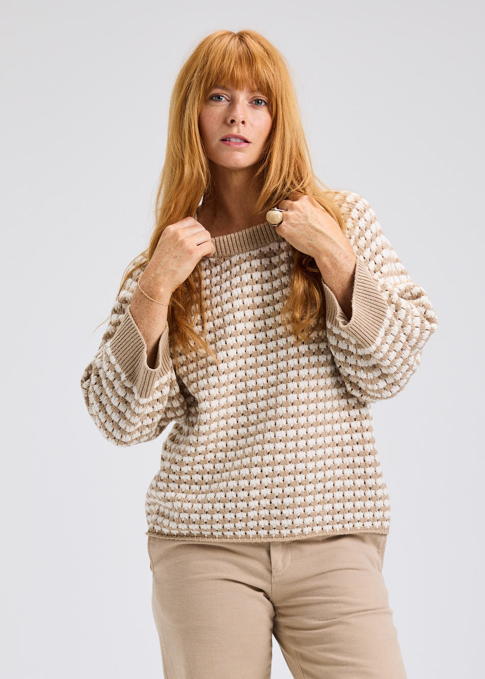 Zaket & Plover TEXTURED SWEATER, Style #ZP7503U