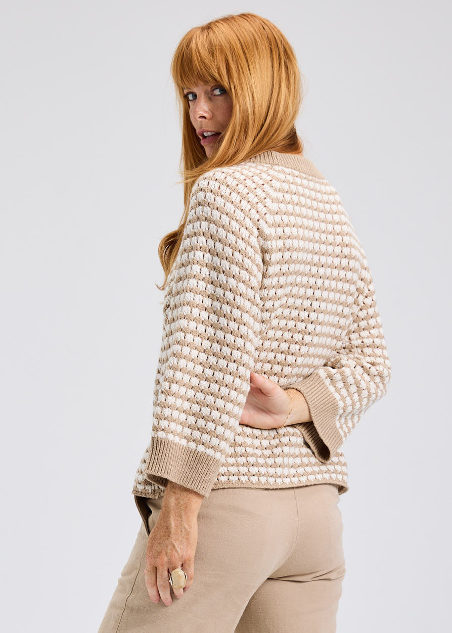 Zaket & Plover TEXTURED SWEATER, Style #ZP7503U