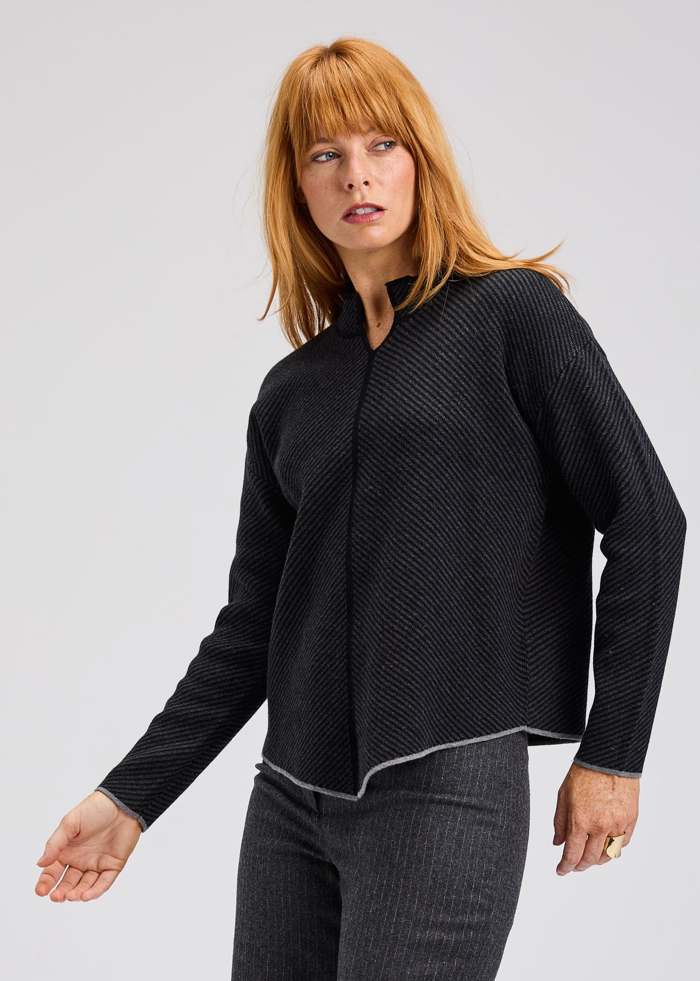 Zaket & Plover Neru Collar Sweater, Style #ZP7524U