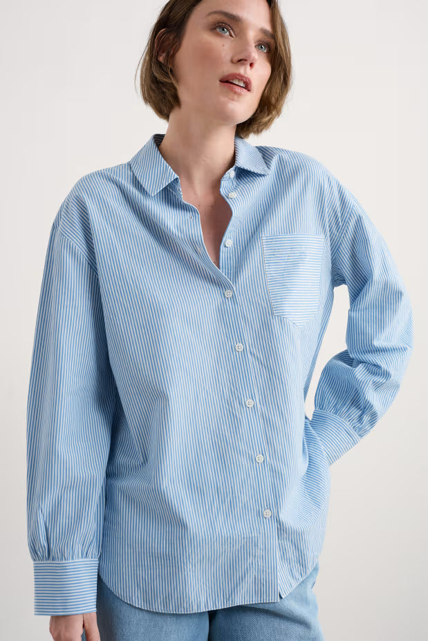 Seasalt Path Oversized Poplin Shirt, Style #WM37779