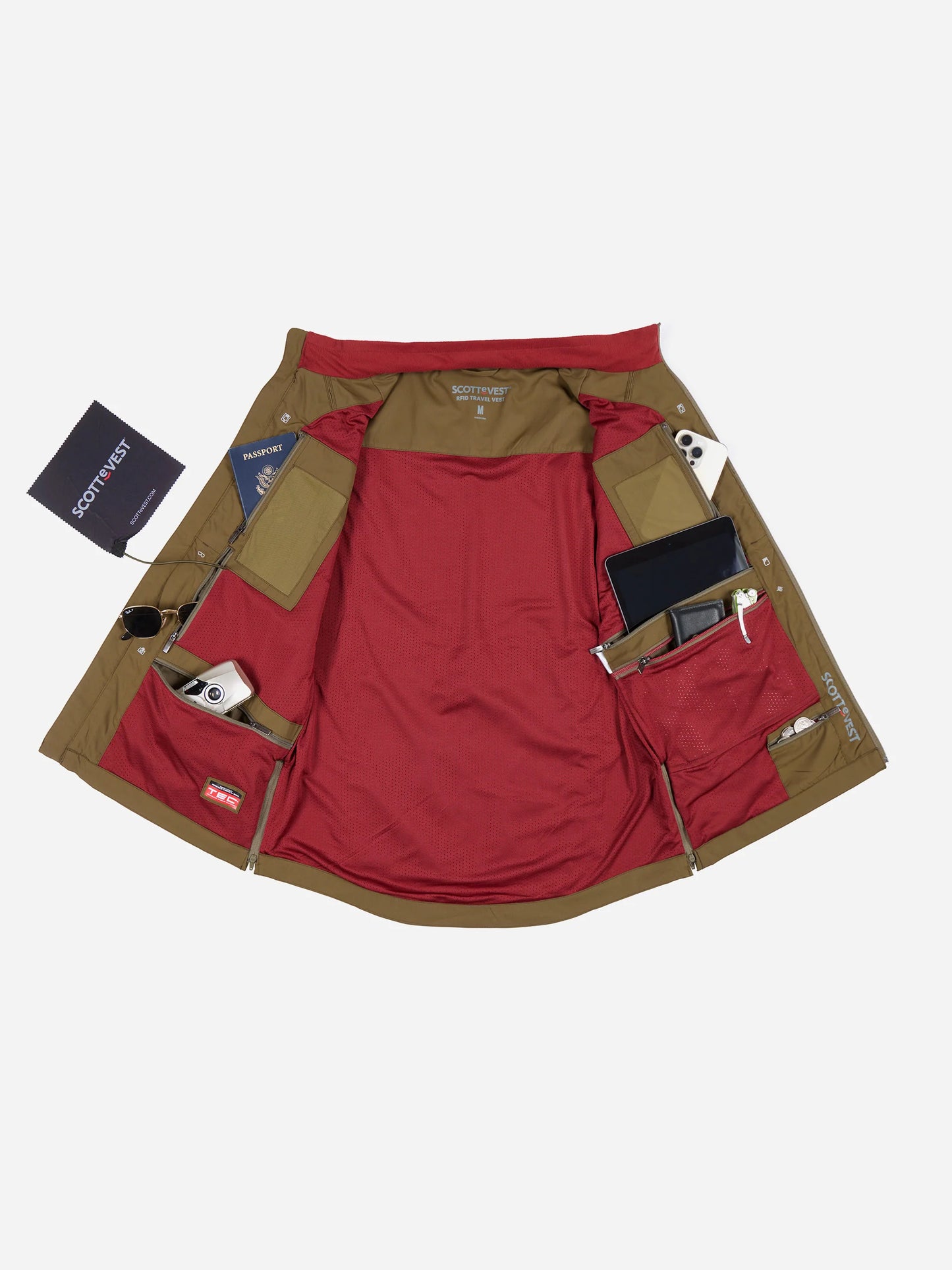 SCOTTeVEST Travel Vest for Men, Style #BVM SCOTTEVEST