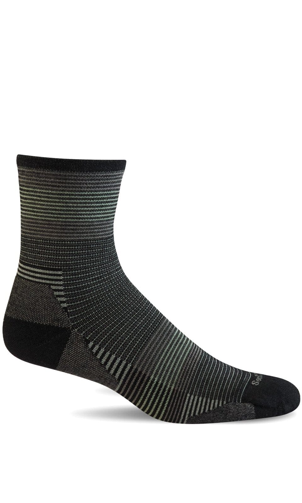 Sockwell Men's Cadence 3/4 Crew | Moderate Graduated Compression Socks, Style #SW170M