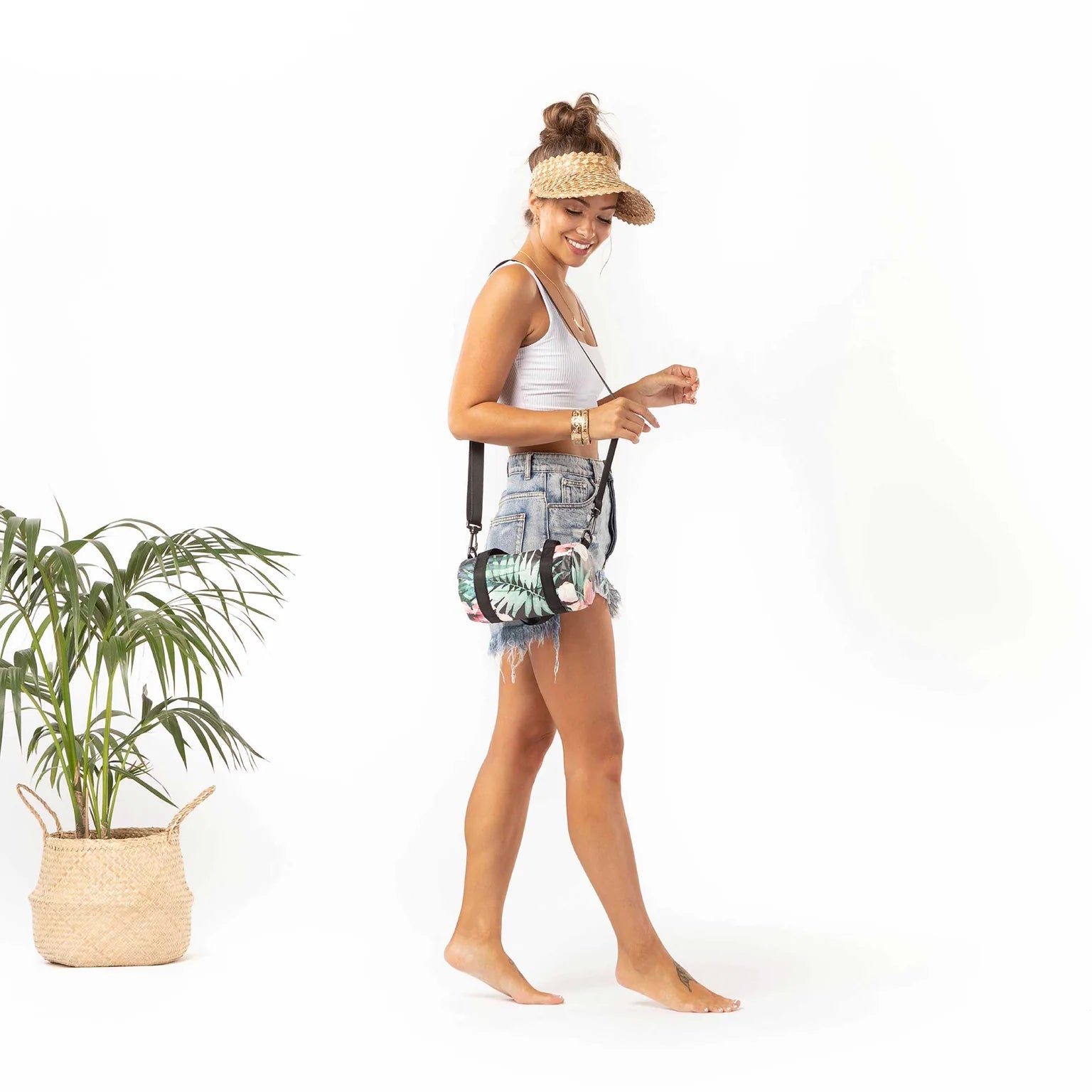 Aloha Mini Mini Duffle in With Love from Paradise Style MMDWLFP1 Aloha