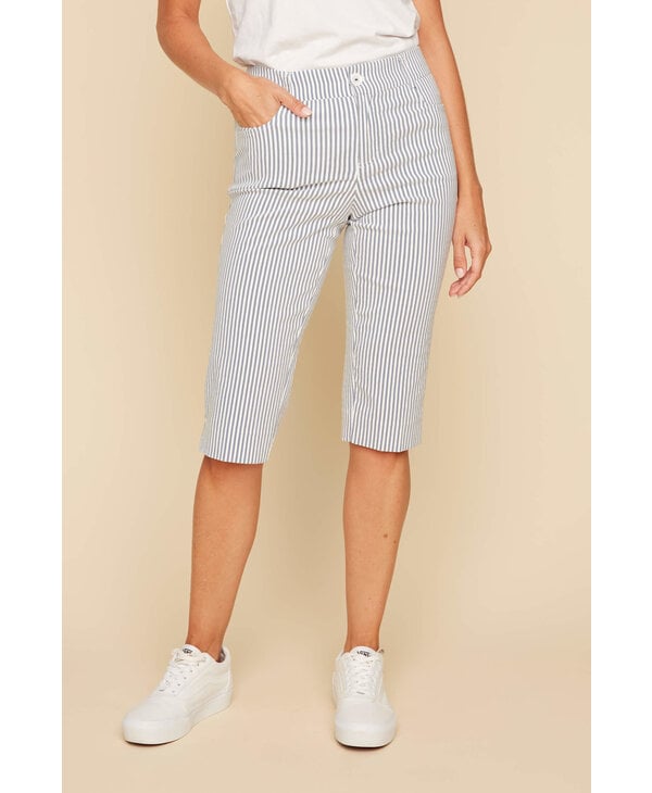 Renuar Collection Pinstriped Capris, Style #R8119