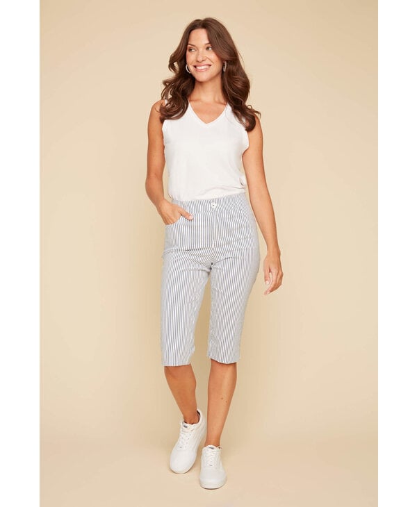 Renuar Collection Pinstriped Capris, Style #R8119