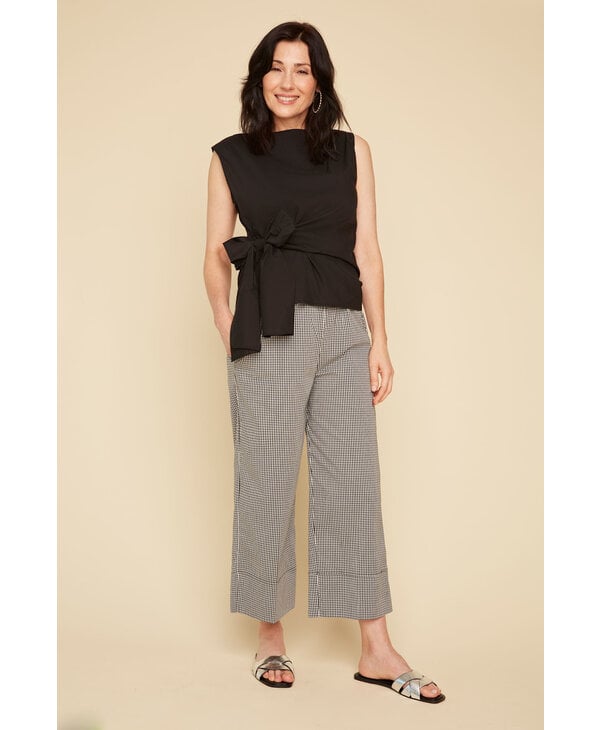 Renuar Collection Wide Leg Cotton Mix Pants, Style #R11015