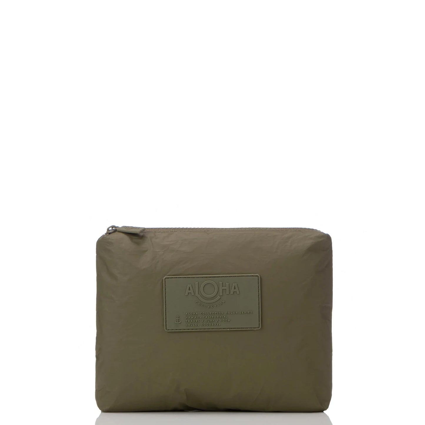 Aloha's Small Pouch in Monochrome Olive, Style #SMACT200 Aloha