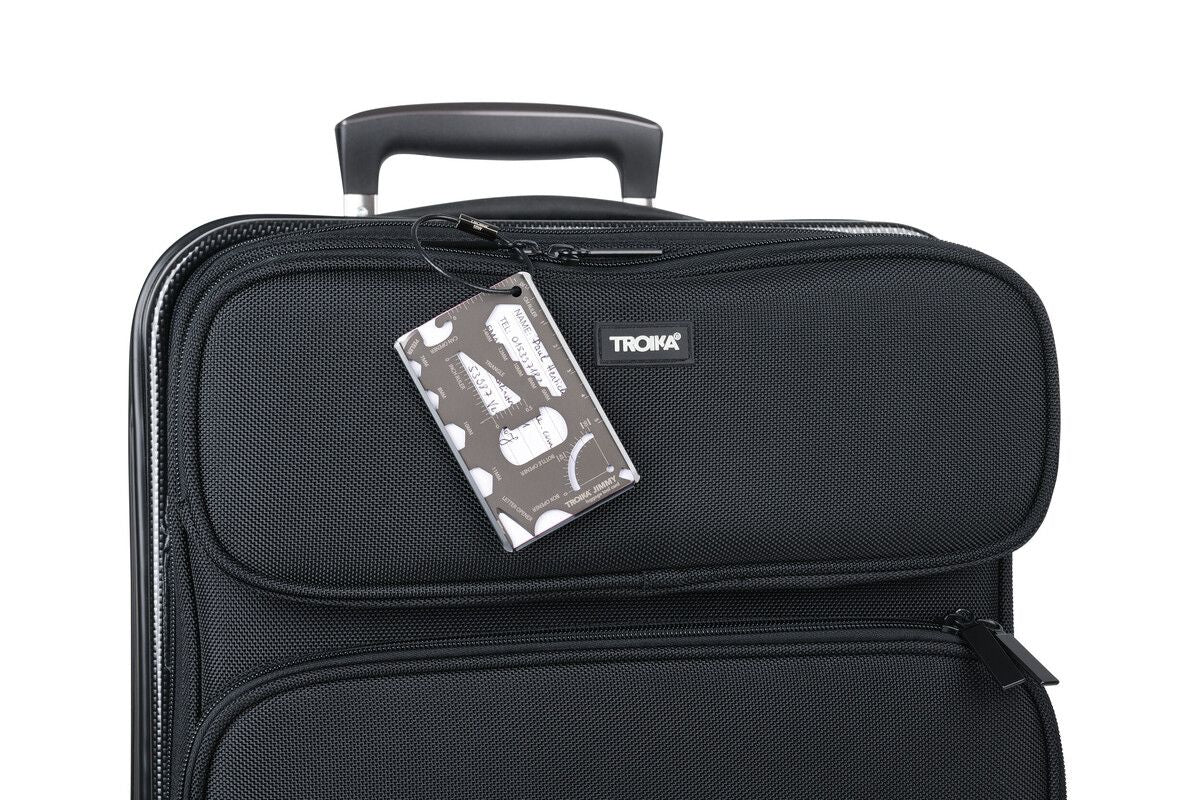 Troika "Jimmy" Luggage Tag & Tool Card, Style #LTG24