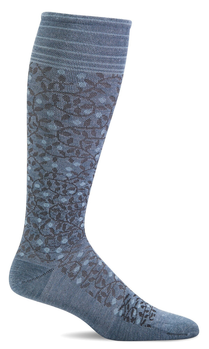 Sockwell Women's Featherweight Fancy | Moderate Graduated Compression Socks, Style #SW100W