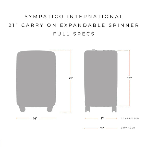 Briggs & Riley Sympatico International 21" Carry-On Expandable Spinner Briggs & Riley