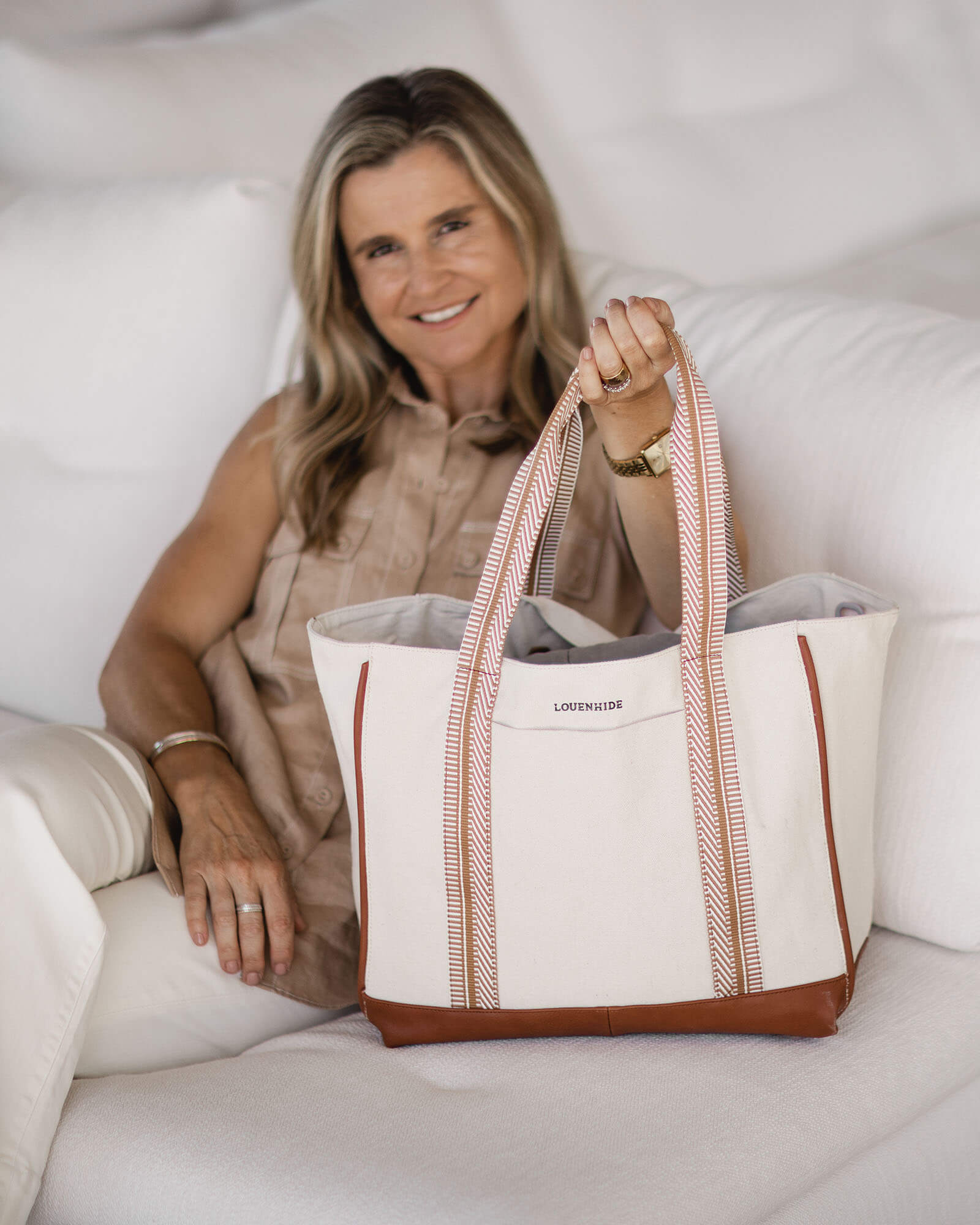 Louenhide Leroy Canvas Tote Bag Louenhide