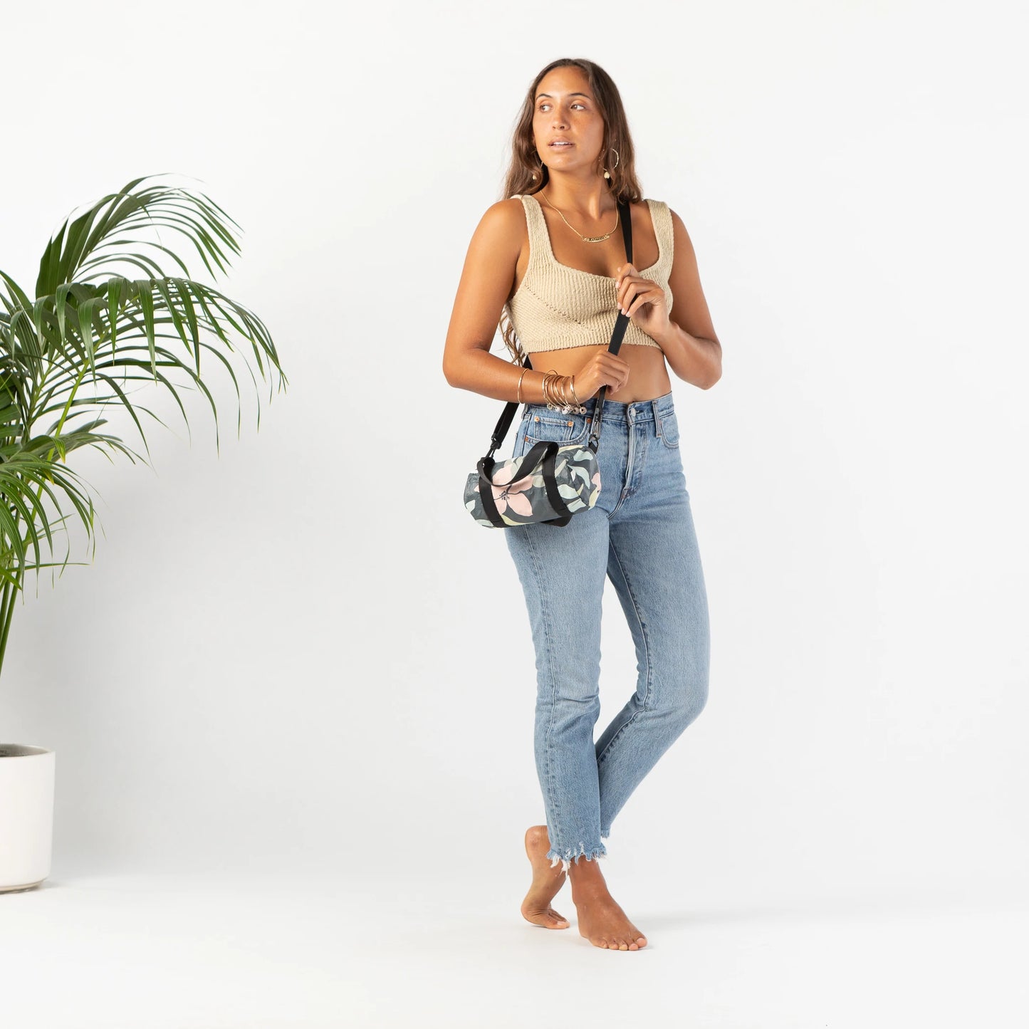Aloha Flora Mini Mini Duffle in Eve Aloha