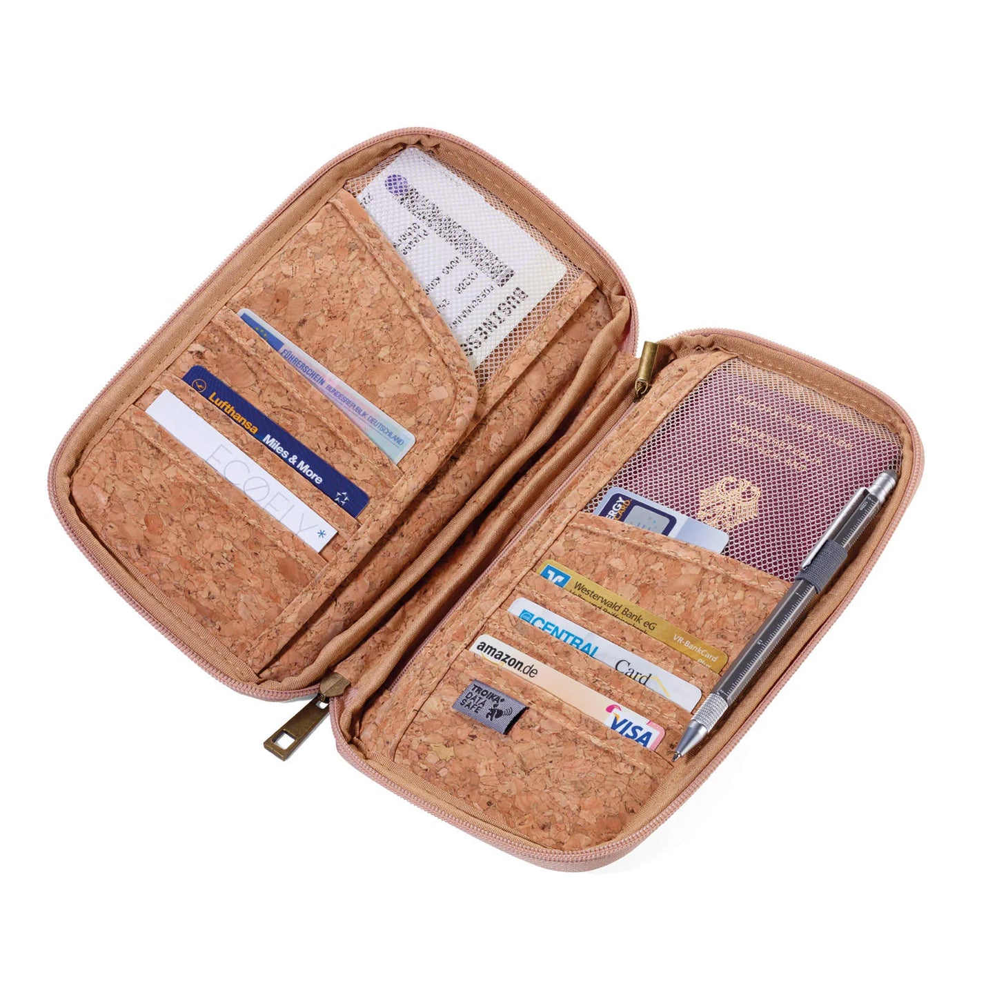Troika Safe Flight Travel Wallet with RFID Protection Troika