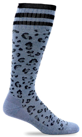 Sockwell Women's Leopard | Moderate Graduated Compression Socks Sockwell